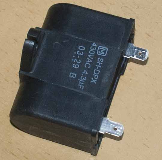 Пусковой конденсатор SH-DPX 430VAC 4.3µF