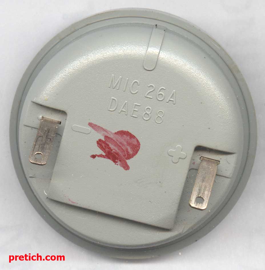 MIC26A DAE88 микрофон из телефонного аппарата 1988 года