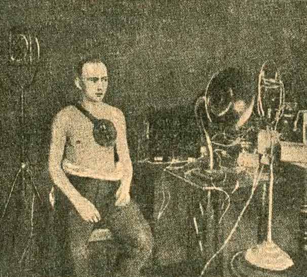 Лечение сердца с помощью радио 1928 год