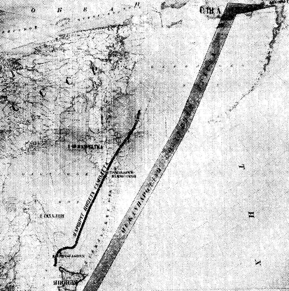 Как летел Южнокорейский Боинг-747 KAL-007 прежде чем его сбили в 1983 году