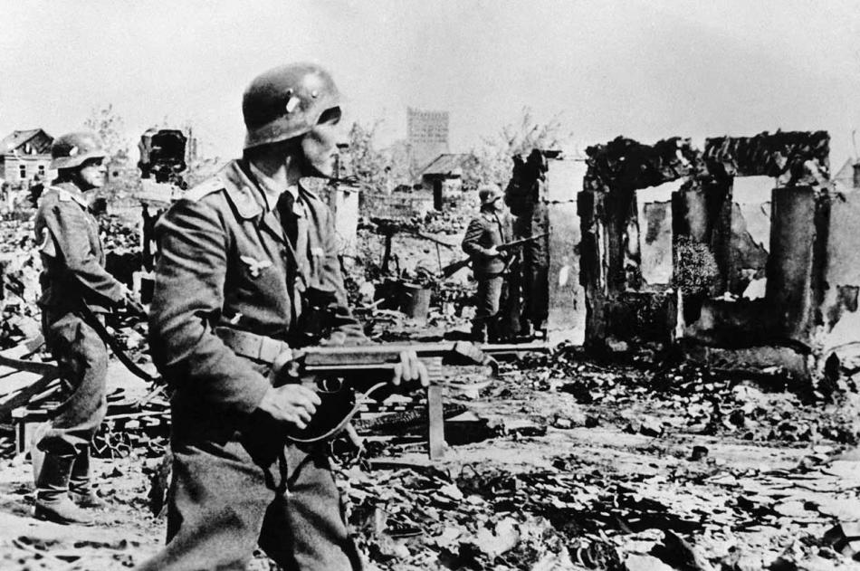 1943 - уличные бои в Сталинграде