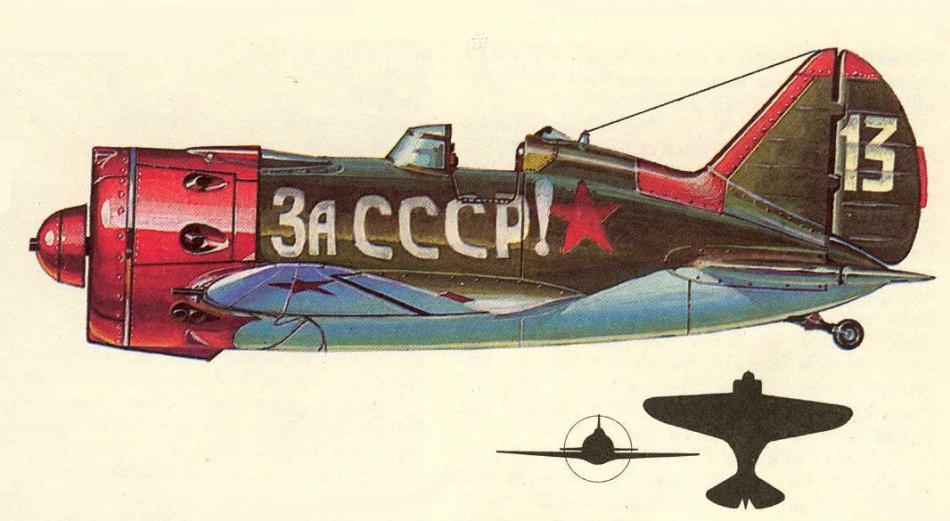 И-16 истребитель СССР И-16 истребитель СССР