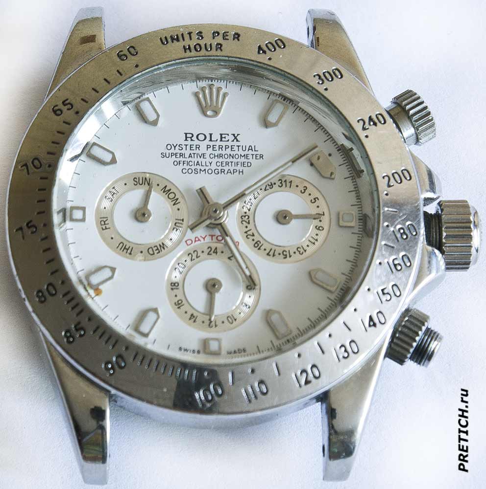 Rolex Daytona описание поддельных часов Rolex Daytona описание поддельных часов