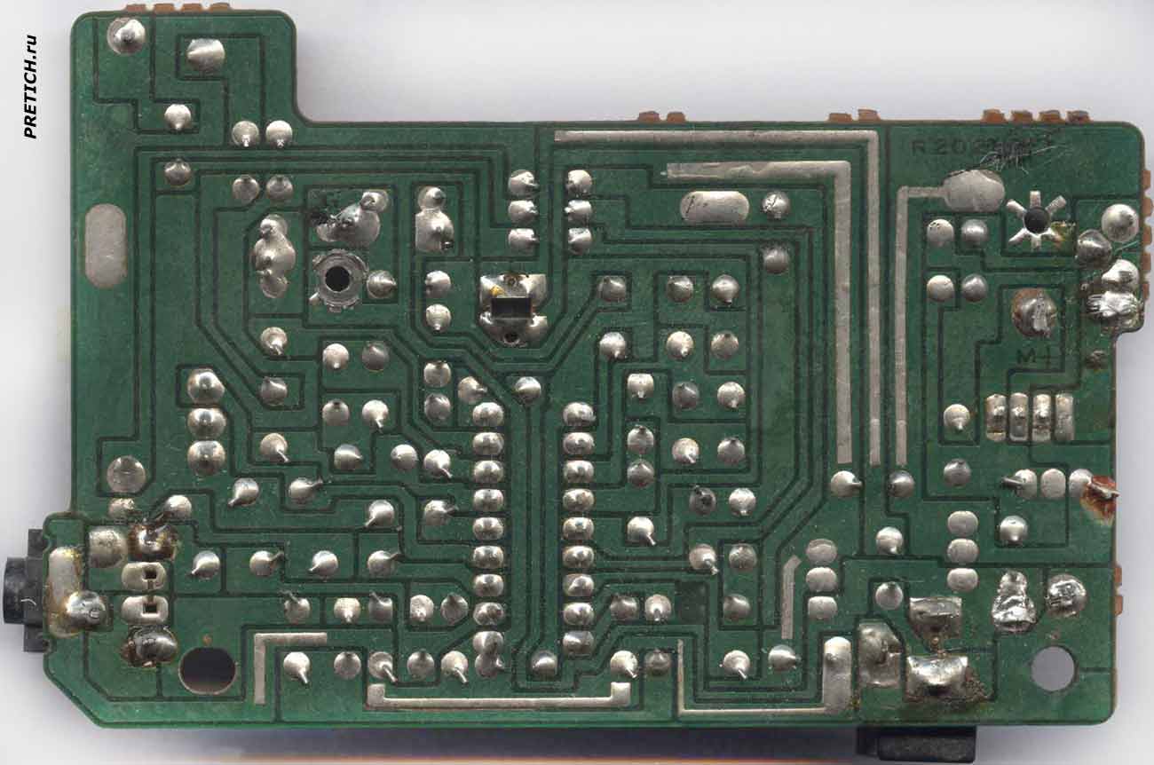 Unisef R20280-1 плата плеера, схема, кассетный Unisef R20280-1 плата плеера, схема, кассетный