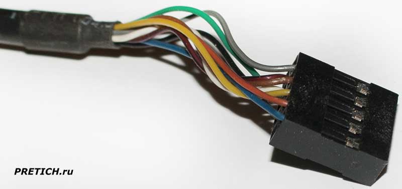 USB разъем кардридера, неизвестного производителя