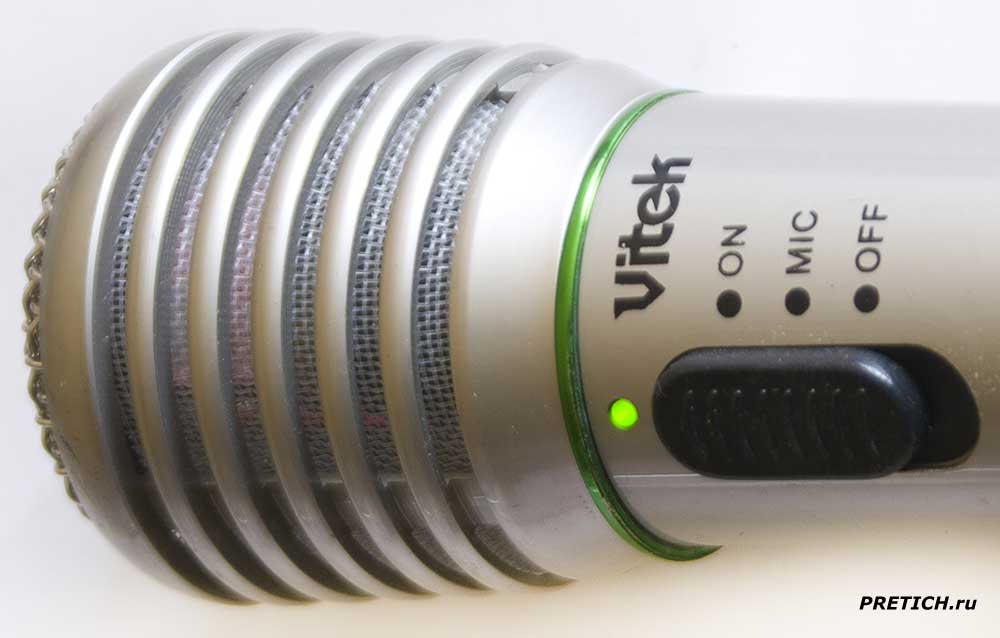 Vitek VT-3832 описание беспроводного микрофона Vitek VT-3832 описание беспроводного микрофона
